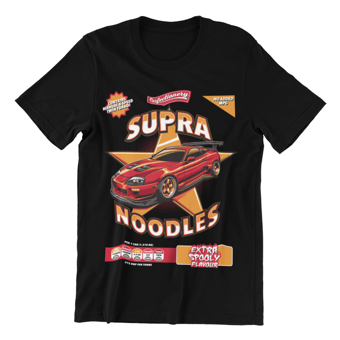 Carfectionery Supra Noodles Black T-Shirt