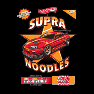 Carfectionery Supra Noodles Black T-Shirt